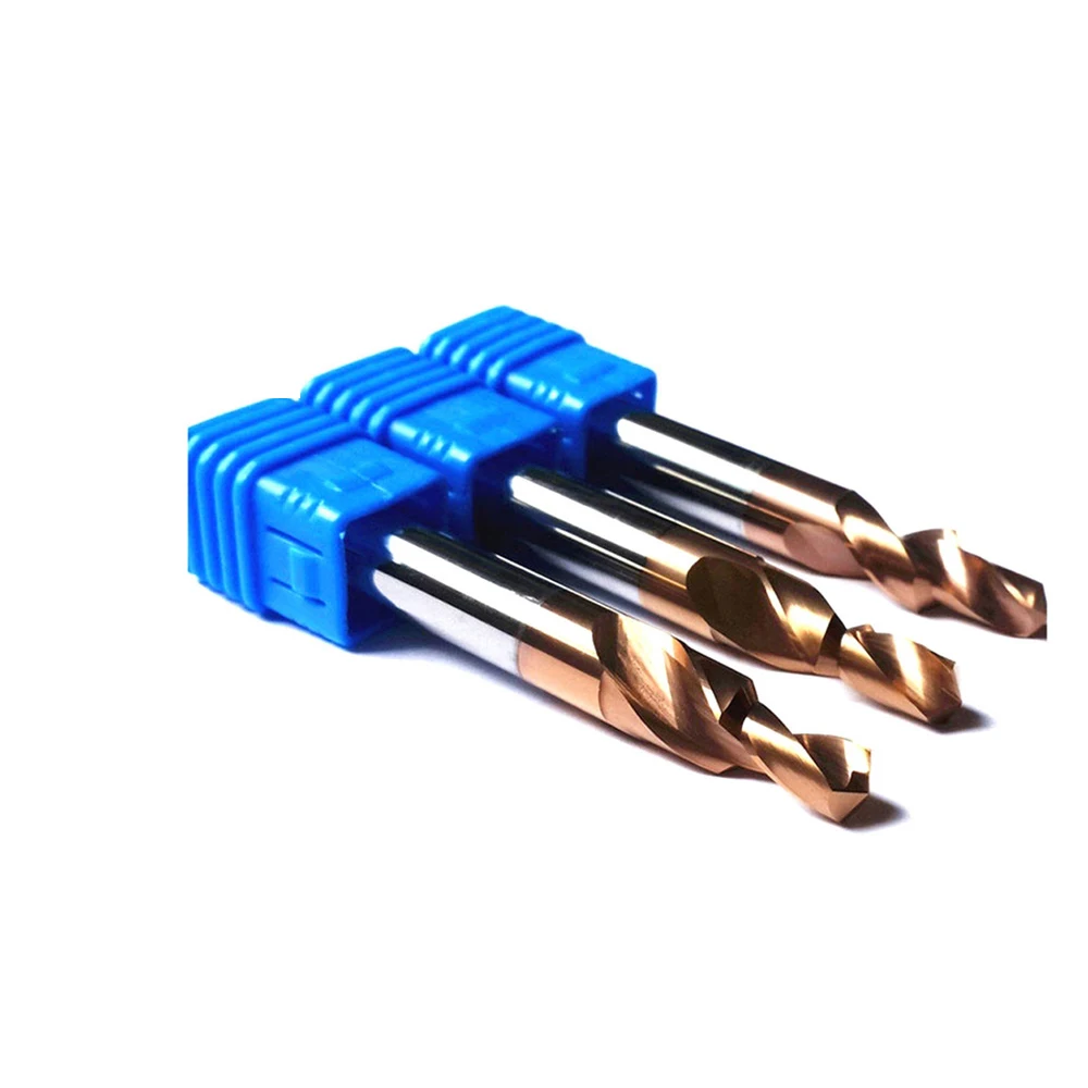 Wxsoon Factory Customized Tungsten Solid Carbide Step Drills For Steel CNC Metal Drilling Manufacturers