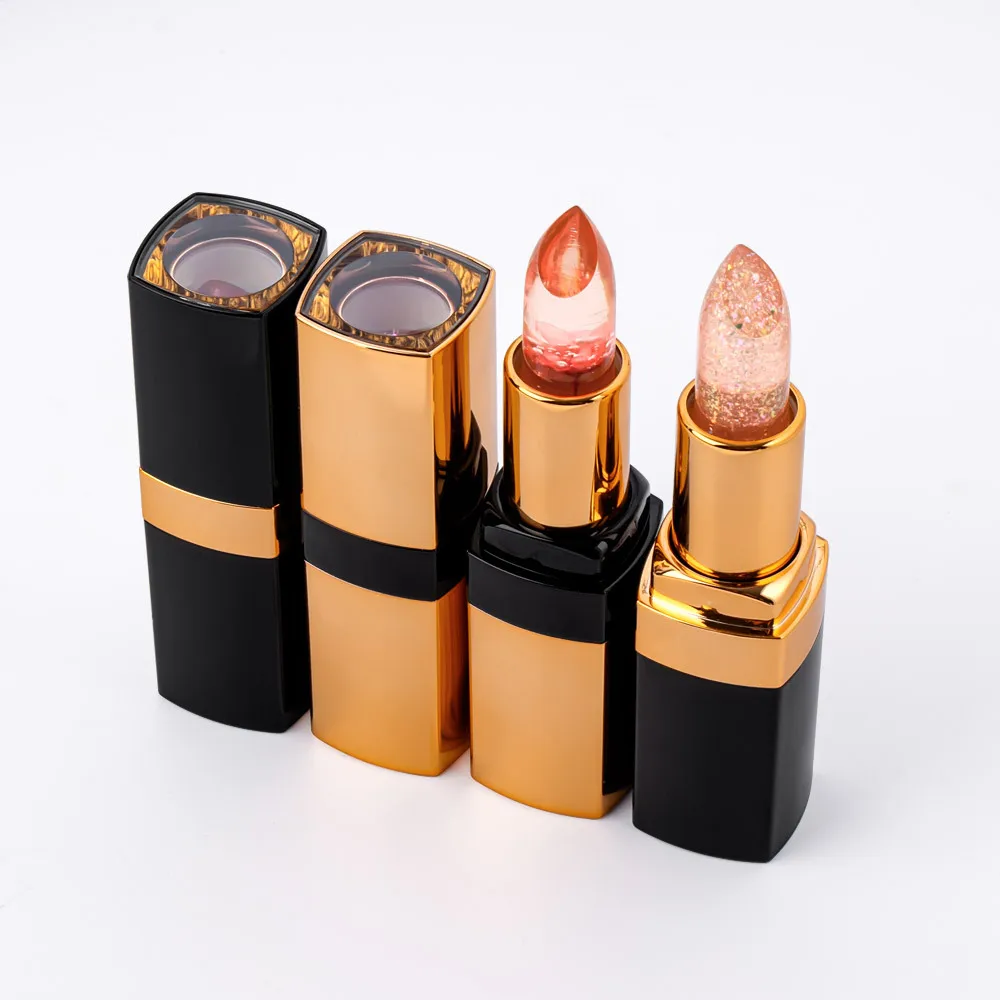 Luxury Transparent Jelly lipstick Wholesale Multi Use Jelly Warm Magic Flavored Colour Change Lipstick