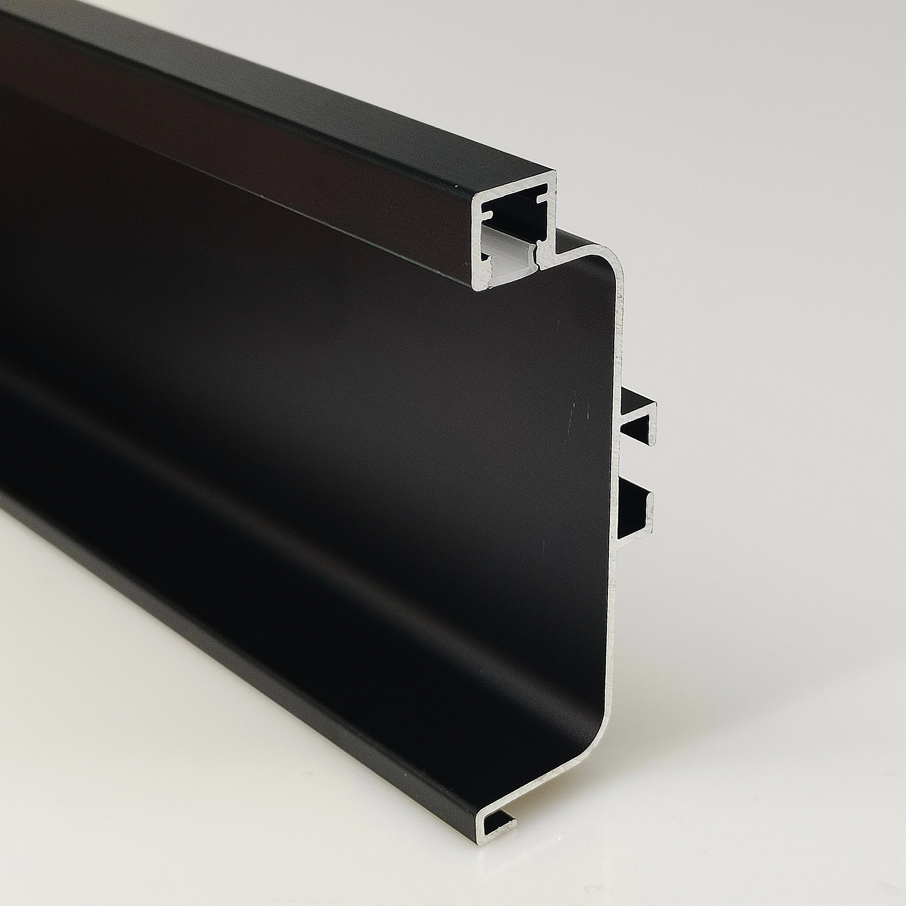 W26*H75mm Modern C-frame Cabinet Wardrobe Handle With LED Light Aluminum Alloy Handle Aluminum Extrusion Product