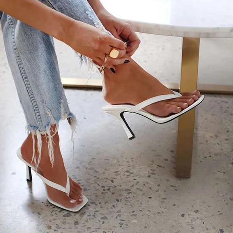 Wholesale new designer shoes ladies heel shoes brand sandals for women casual custom logo sandals high-heeled shoes women