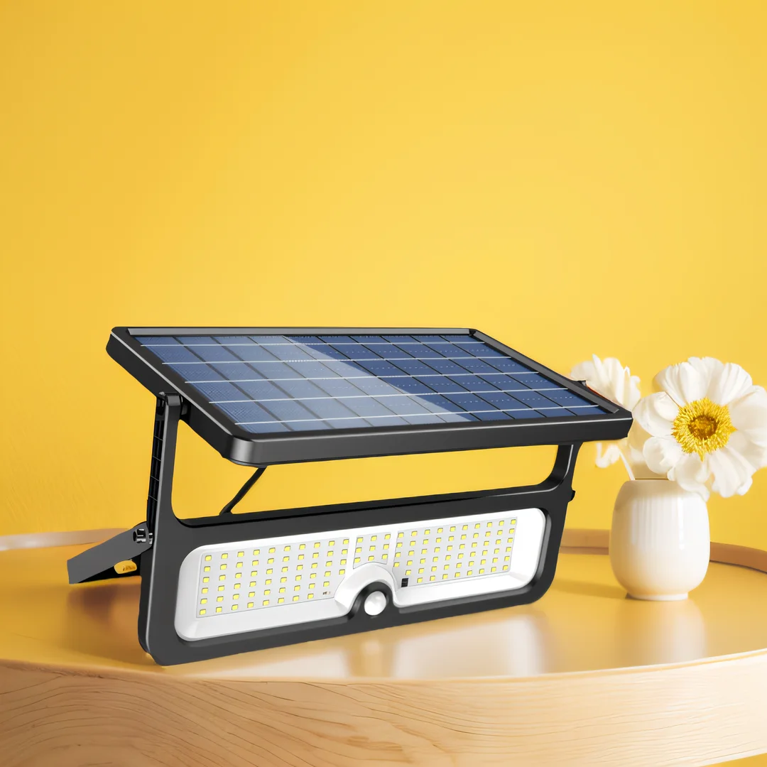 High Quality High Lumen Pir Waterproof Solar Flood Light With Motion Sensor Outdoor Pathway Street Light