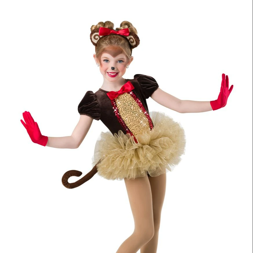 Детский танцевальный костюм для девочек