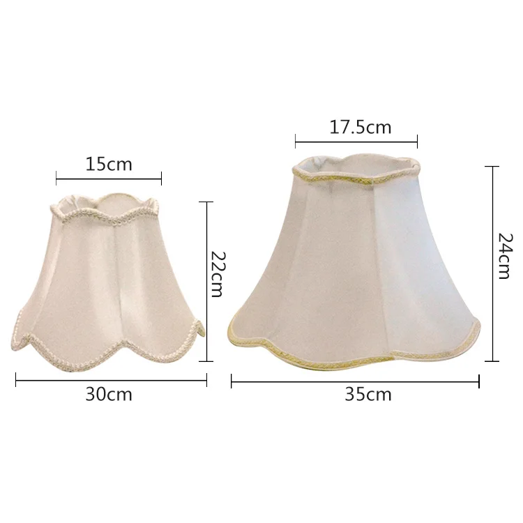 Lamp Cover Wholesale Lamp Shades for Table Floor Lamp Style Fabric European Lighting and Circuitry Design Round 2-year