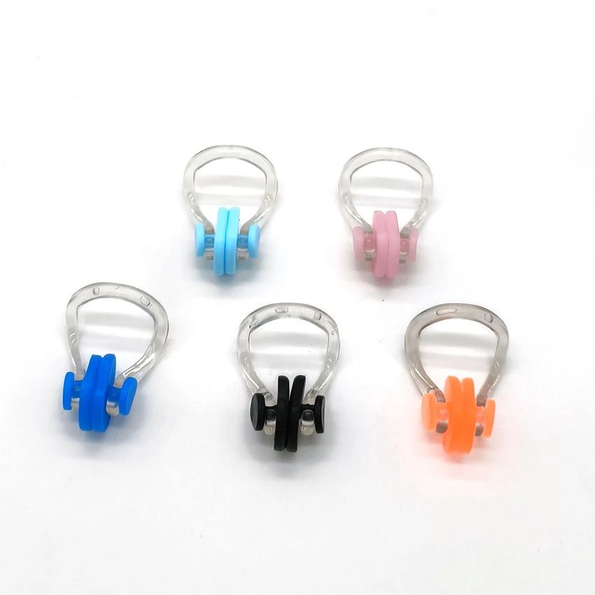 Оптовая цена, 29*14 мм, удобный носовой зажим из термопластичного эластомера всех цветов, подходит для бассейна