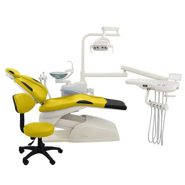 Hight Quality Dentistry Supplies Treatment Unit Portable Dental Chair with Air Compressor