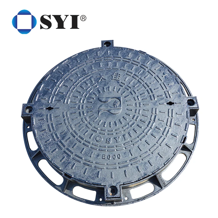 Customize Water Road Application Resin Sand Casting Well Manhole Cover Manufacturer