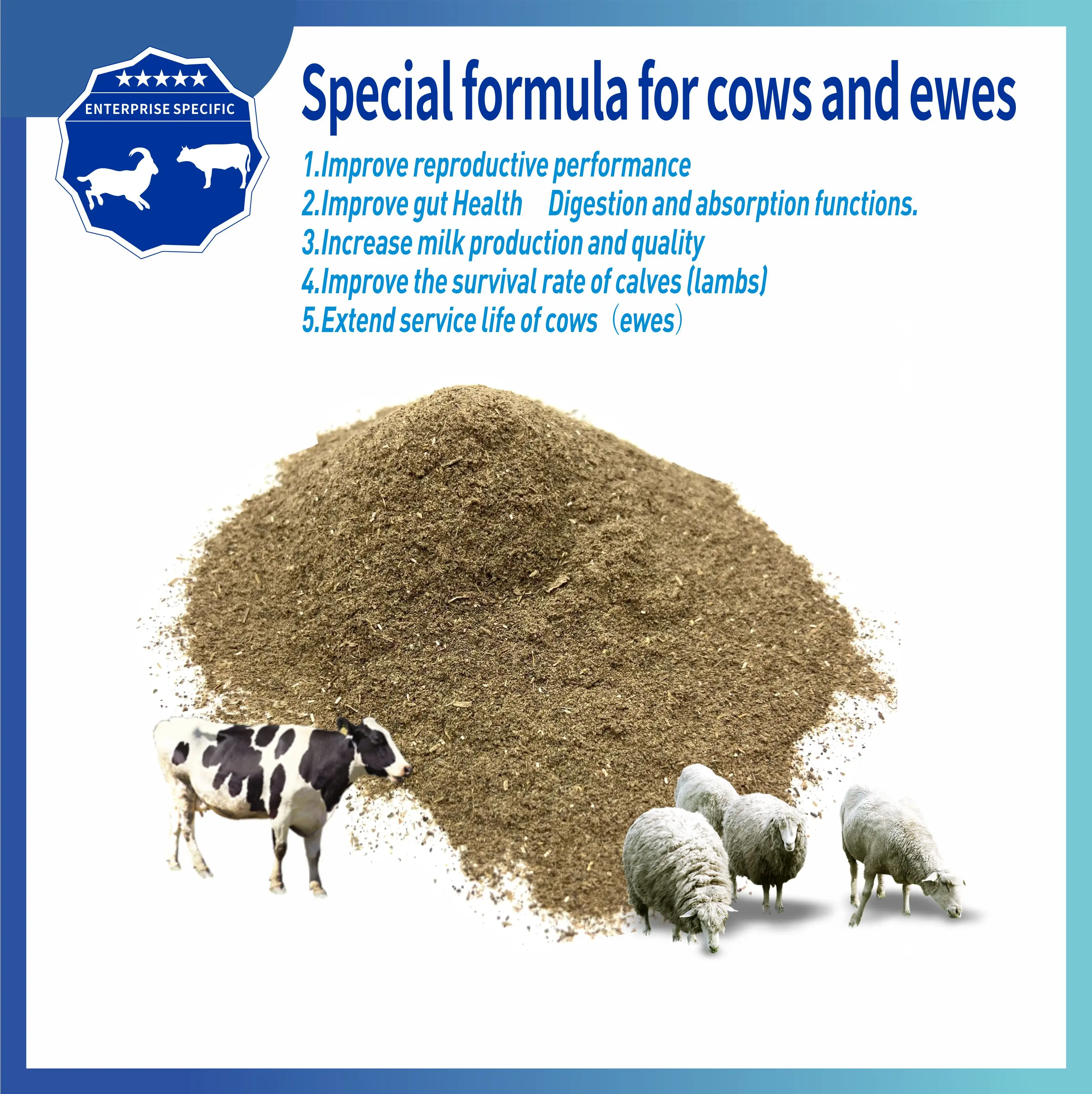 special feed grade additives efficient for cows sheep cattle animal feed additive