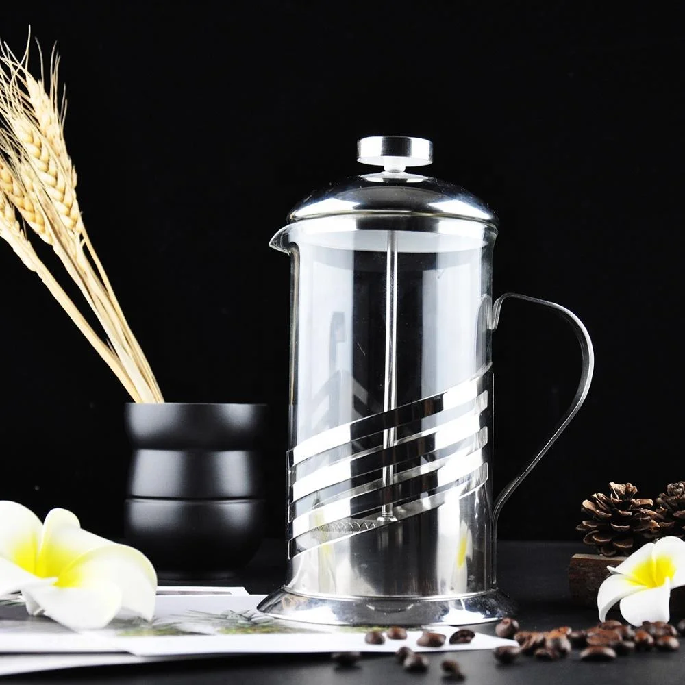 600ml Borosilicate Accessories Glass Coffee Maker French Press