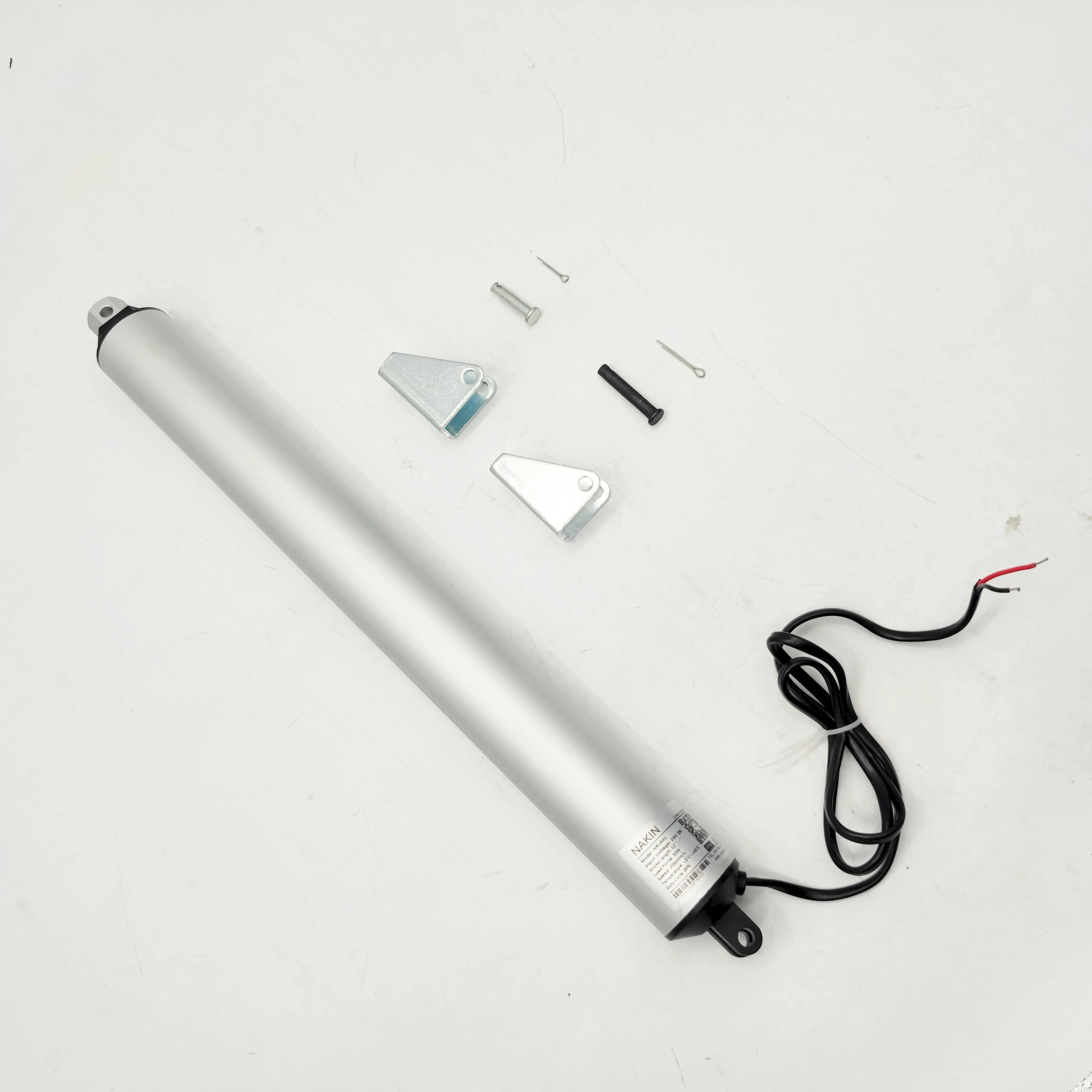 12VDC 24vdc 230mm/s 22lb force high speed linear actuator fast acting tubular actuator for door open