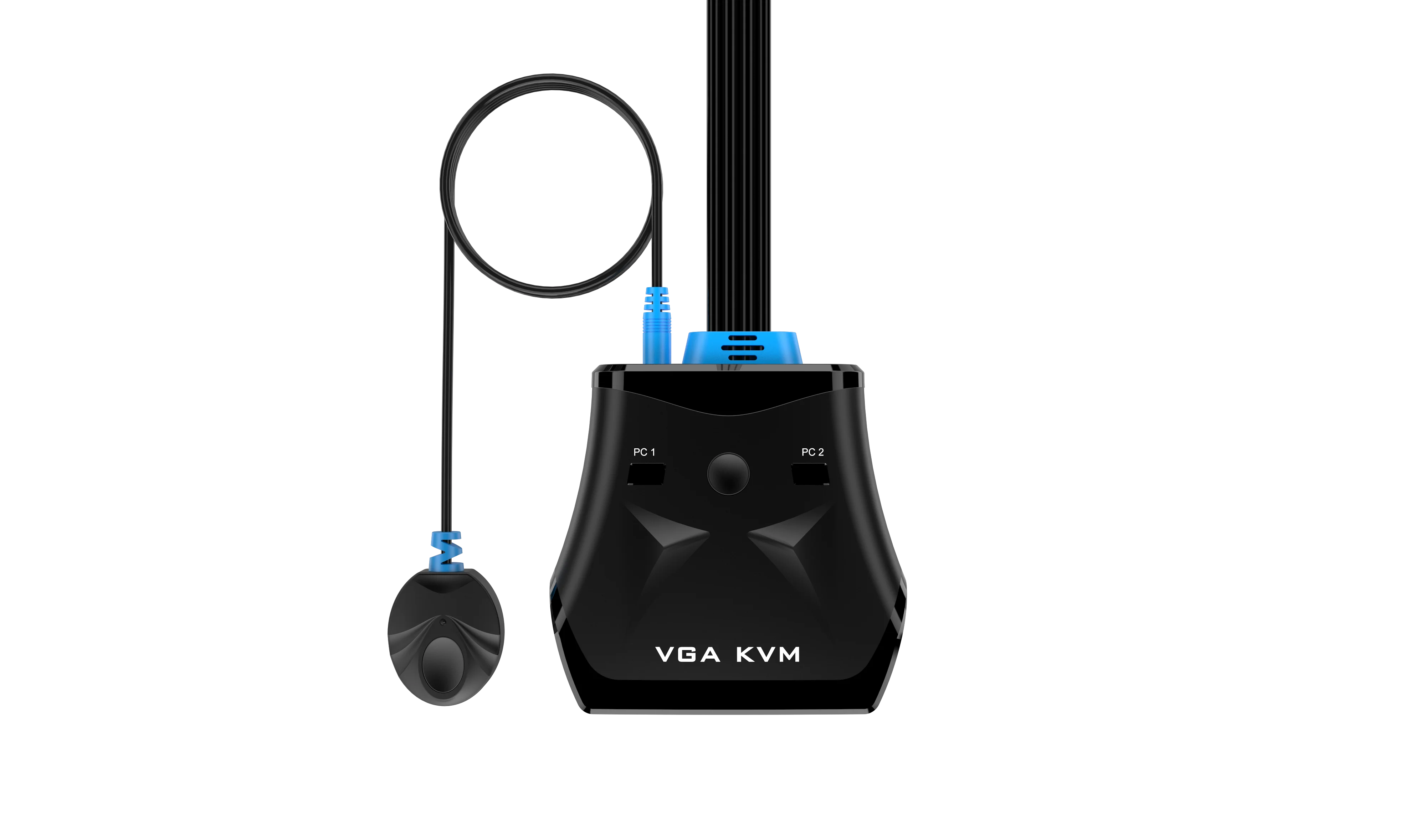 KVM Switch 1920x1440 two computers share one monitor 2 port usb VGA KVM Switch