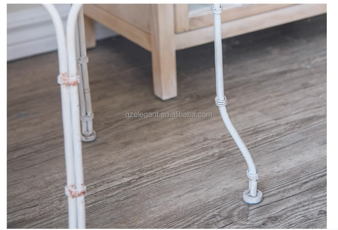 Custom metal outdoor furniture tables and chair french