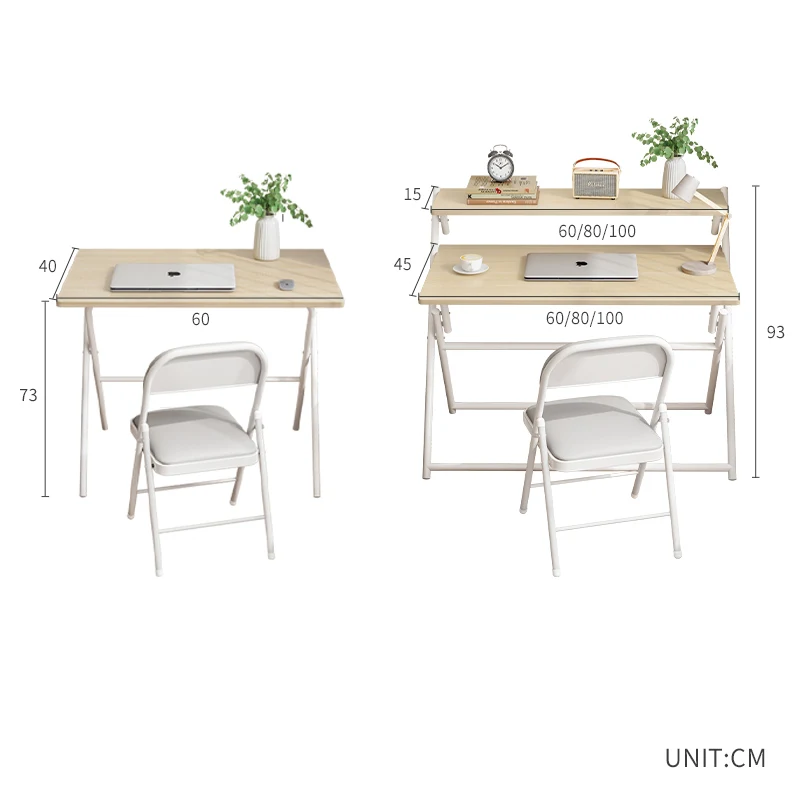 Складной компьютерный стол, ноутбук, металлическая школьная мебель от производителя, экологически чистый складной компьютерный стол для учебы