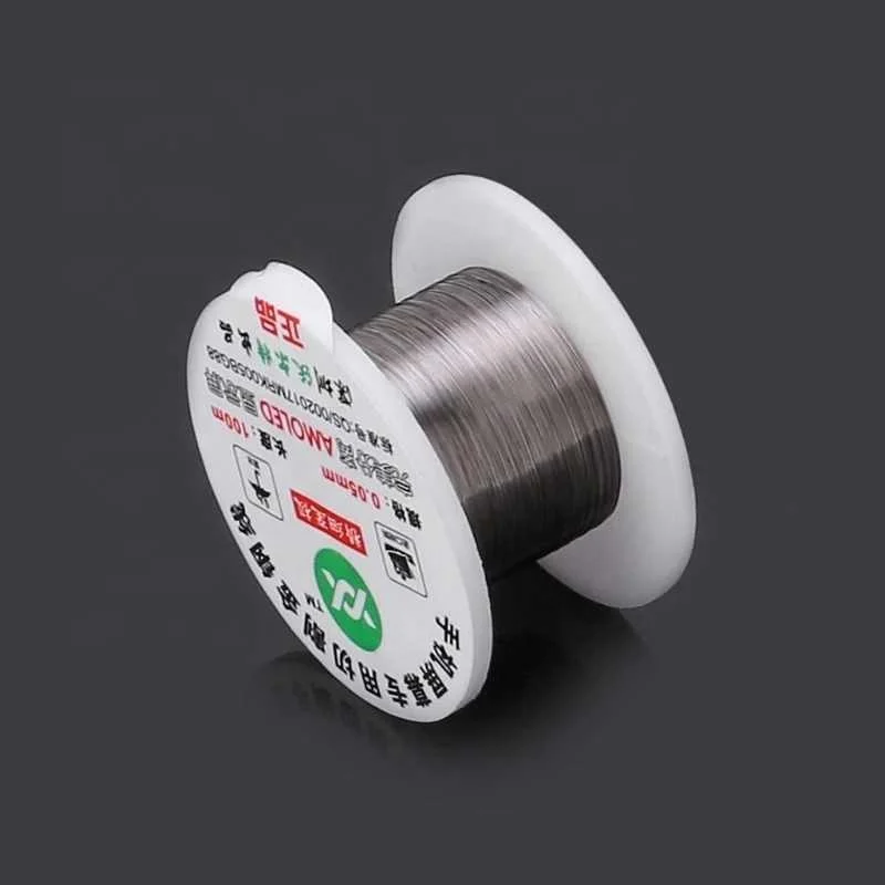 Separator Repair 100m Alloy Gold Molybdenum Wire Cutting Line LCD Display Screen