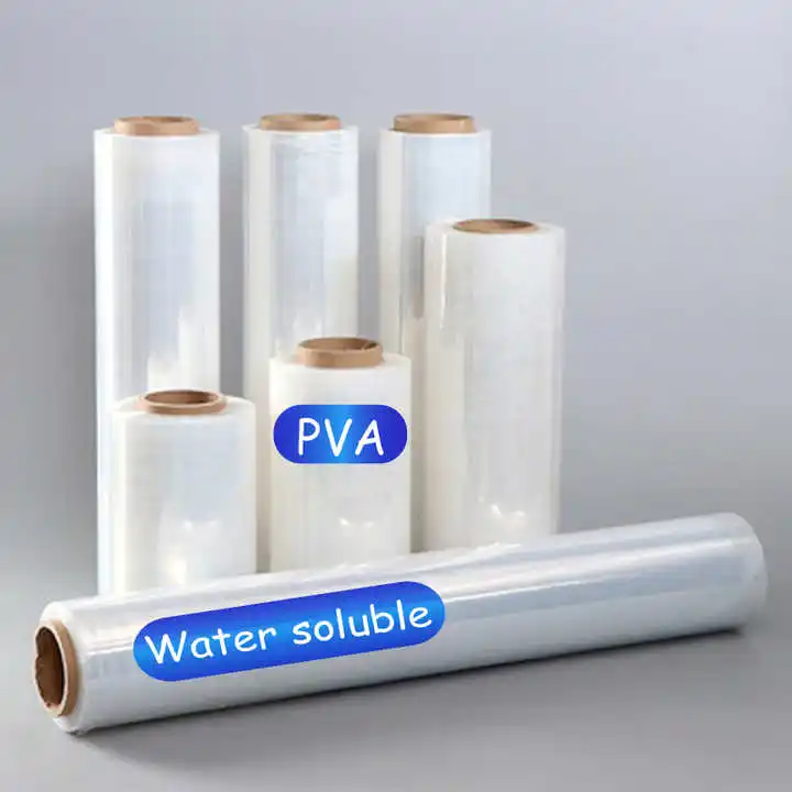 Polyva Cold Water PVA Plastic Film Roll for Agrochemicals Packaging of Powders