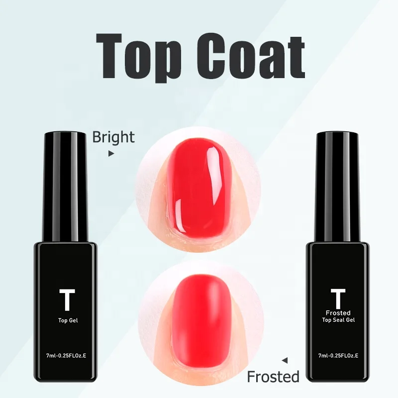 O2NAILS matt top coat gel polish uv gel soak off and durable coating for nails