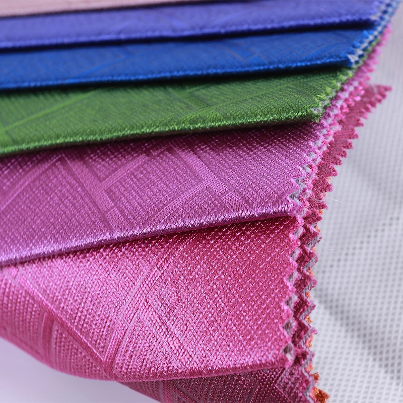 Дешевая рельефная Геометрическая губчатая ткань для автомобильной обивки