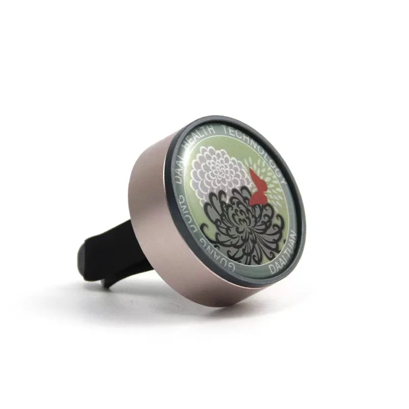 Wholesale Car Aromatic Balm Vent Clip Custom Logo Luxury Decorative Car Air Freshener  Metal Gift Car Oil And Perfume Diffuser