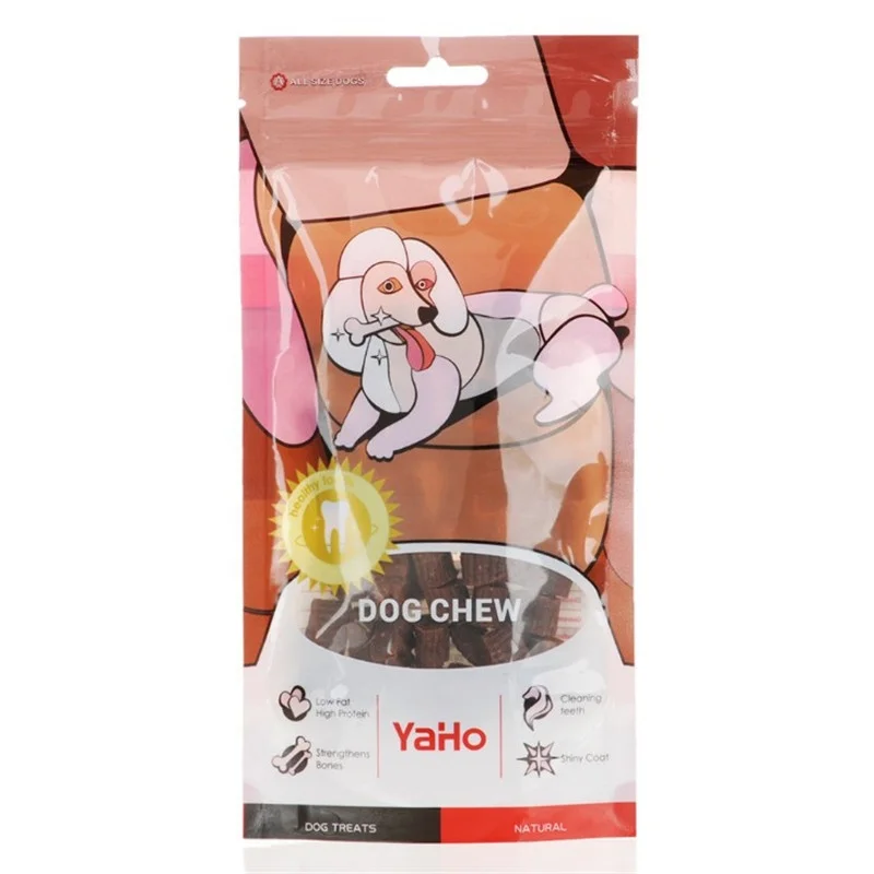  Заводские поставки Oem закуска для домашних животных со вкусом говядины 100 г питание закуски собак питомцев