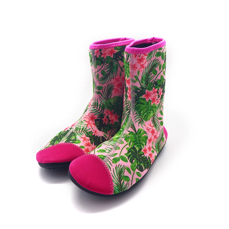 Kids High Quality Beach Free Running Shoes Seaside High Top Water Aqua Shoes For Outdoor Swimming Walking