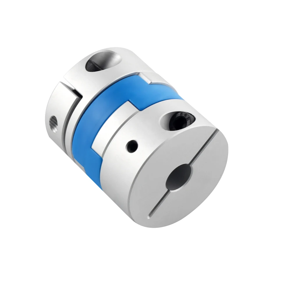 CNC Engraving Machine Aluminum Alloy Cross Slider Clamping Rotary Shaft Coupling For Large Torque Servo Motor Cross Transmission