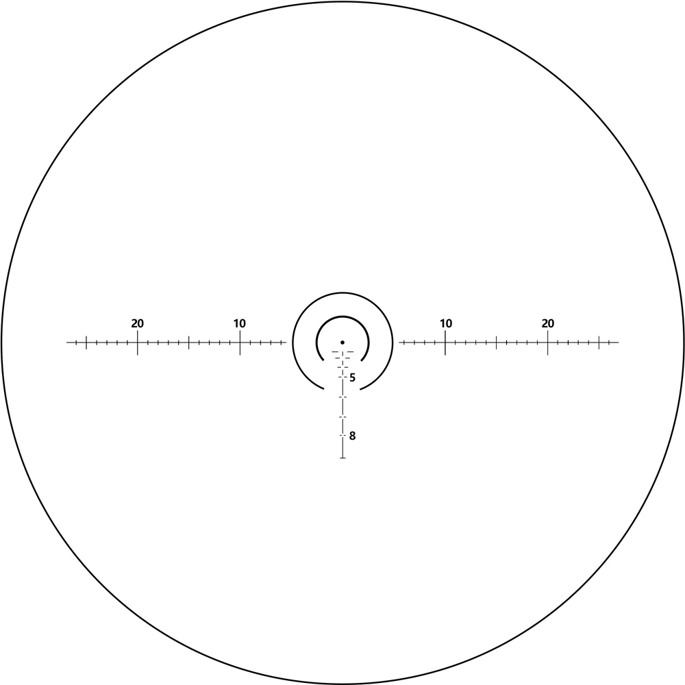 FMC Quick Sighting IR 1-6x24 Shockproof Waterproof Fogproof Compact Hunting Scopes