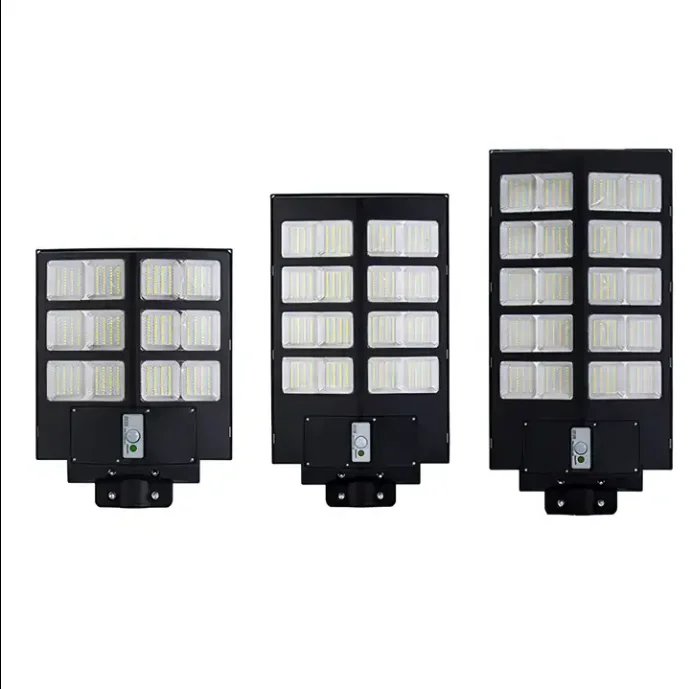 Remote moving Sensor Smd Ip65 Outdoor Waterproof 300W 400W 500W 600W All In One Solar Led Street Lamp