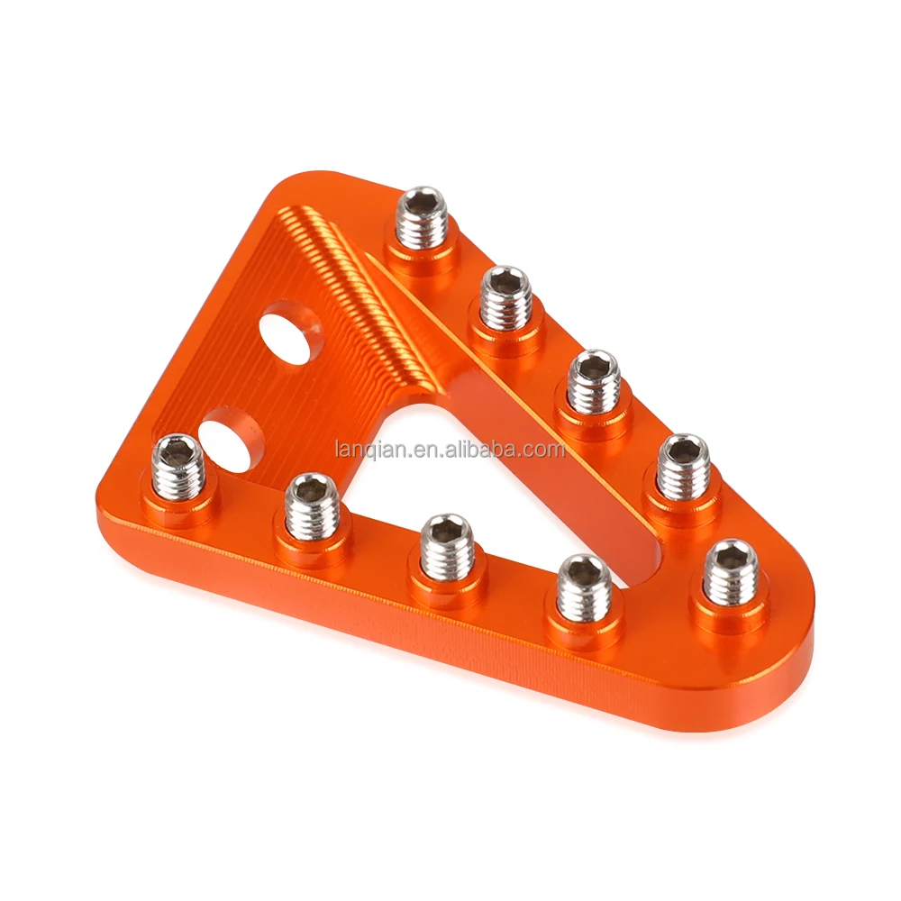 Motorcycle Accessories CNC Rear Brake Pedal Step Tip Plate Enlarge Peg For 50SX 2009-2021 20SX Mini 50 SX 20 SX Mini 2020 2019