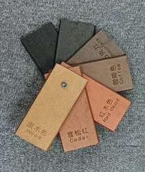 Wholesale Custom Outdoor WPC Cladding Wall Panel  Wood Composite Exterior Vertical Slatted  WPC Composite Wall Cladding