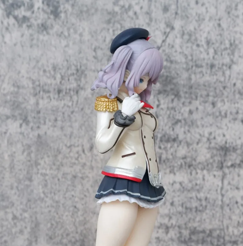 25cm Kantai Collection Kashima Sexy Girl Anime PVC Figure Toy collect hot game action figures figurine