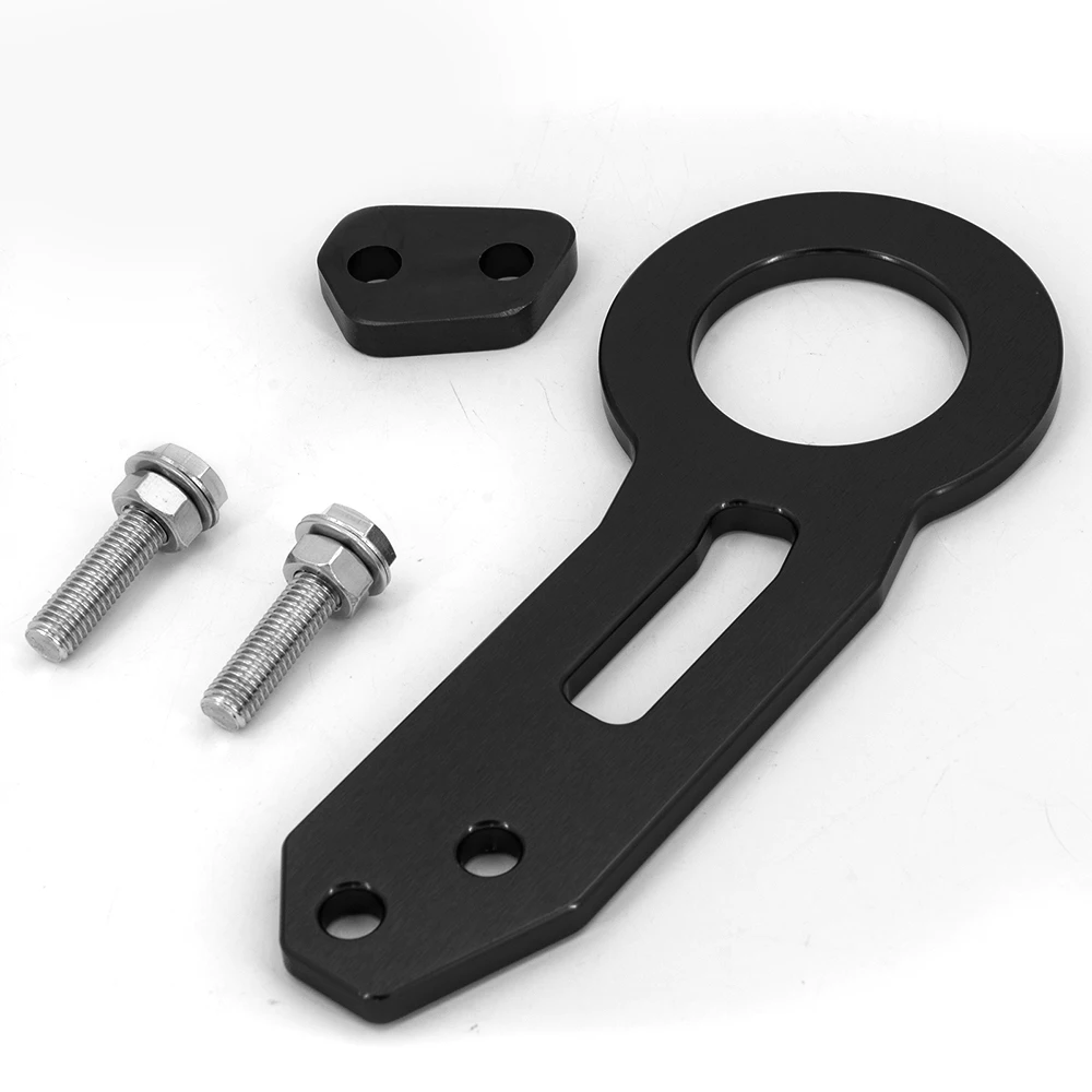  Universal aluminum alloy car auto rear bumper trailer hook towing tools for JDM red blue black