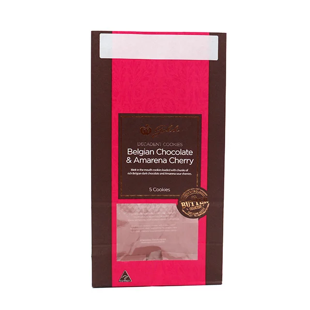 China supplier OEM craft paper packing bags for coffee, wholesale paper bag with logo print