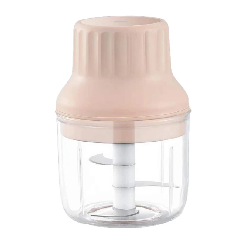 250ml Kitchen Gadgets Food Grade Baby Food Processor  Onion Vegetable Garlic Masher Smart Electric Meat Mincer