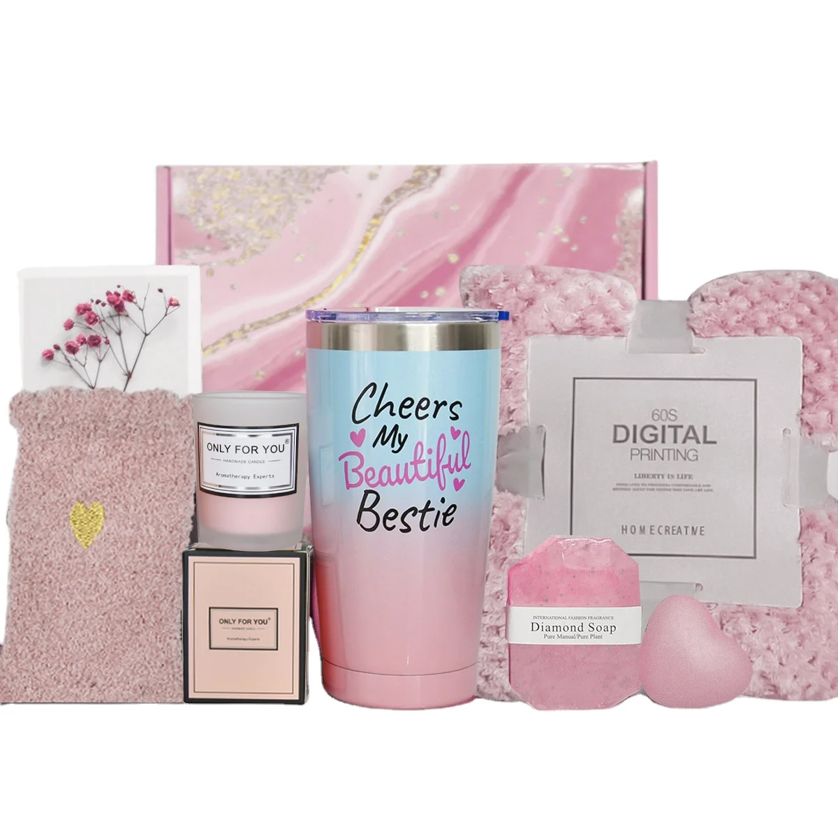 Custom avender gift set for christmas valentine get well soonexecutive gift  get well soon gifts for women