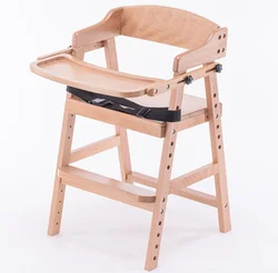 Деревянный обеденный стул для ресторана, детский обеденный стол, стул, домашний стул для ребенка, деревянный обучающий стул
