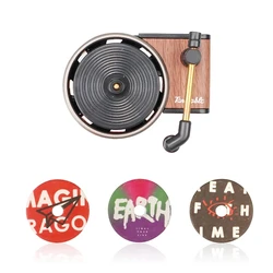 New arrival Turntable Car Fragrance Air Freshener Auto Record Player Flavoring in car With 3pcs Perfume Card