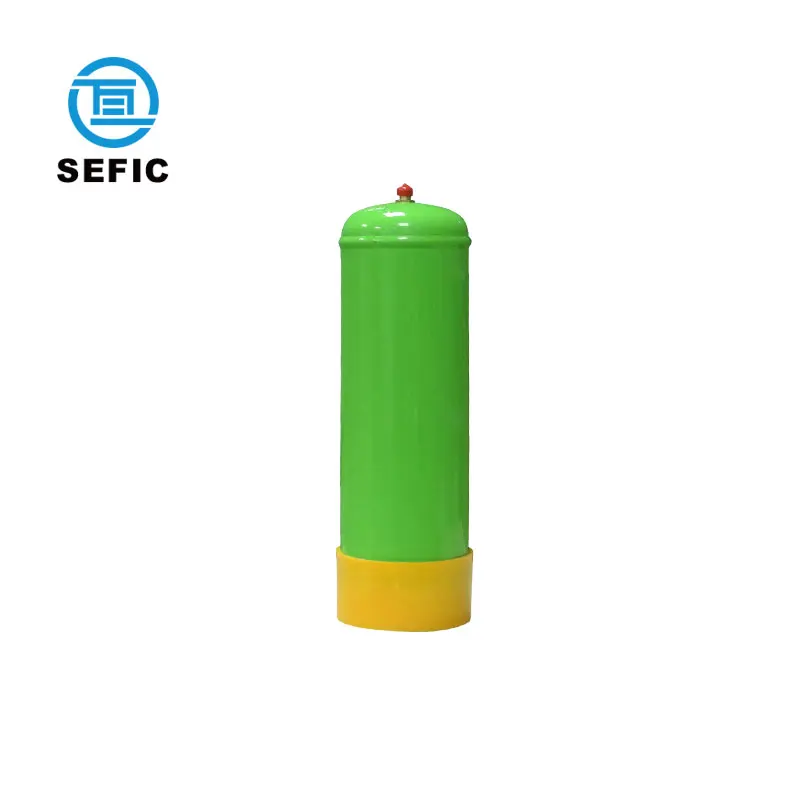 Portable 2.2L 3.3L Balloons Helium Gas Cylinder Disposable Welding Helium Cylinder for Balloon Inflating