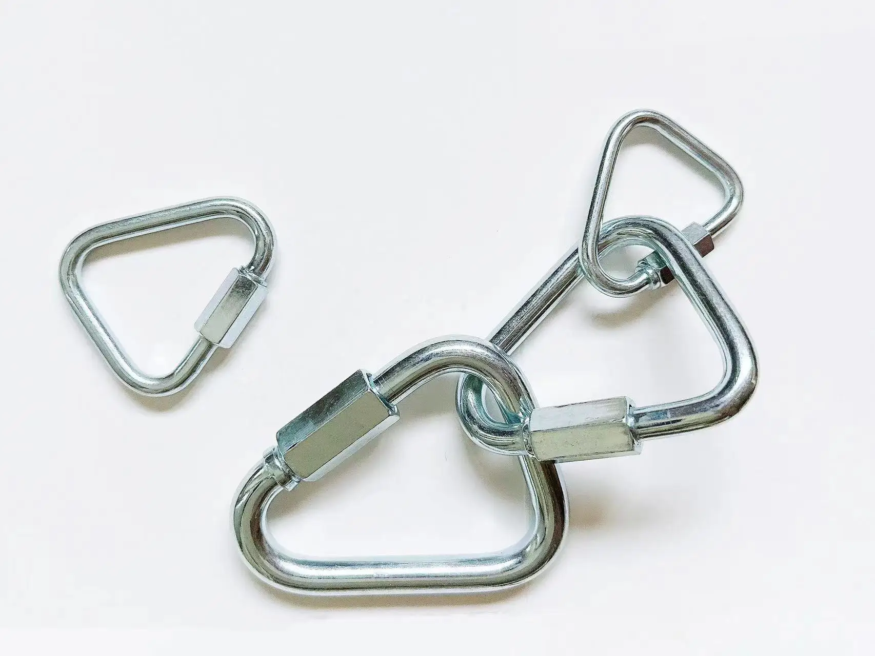 Factory Direct Sales  Hardware Buckle 304 316 Spring Hook Stainless Steel Mountaineering Buckle Hook Hanging Buckle