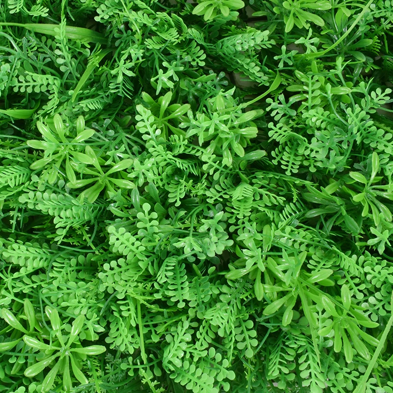 Simulation plant artificial grass Garden Home Landscape decor Plastic Artificial Plants Outdoor Green Wall