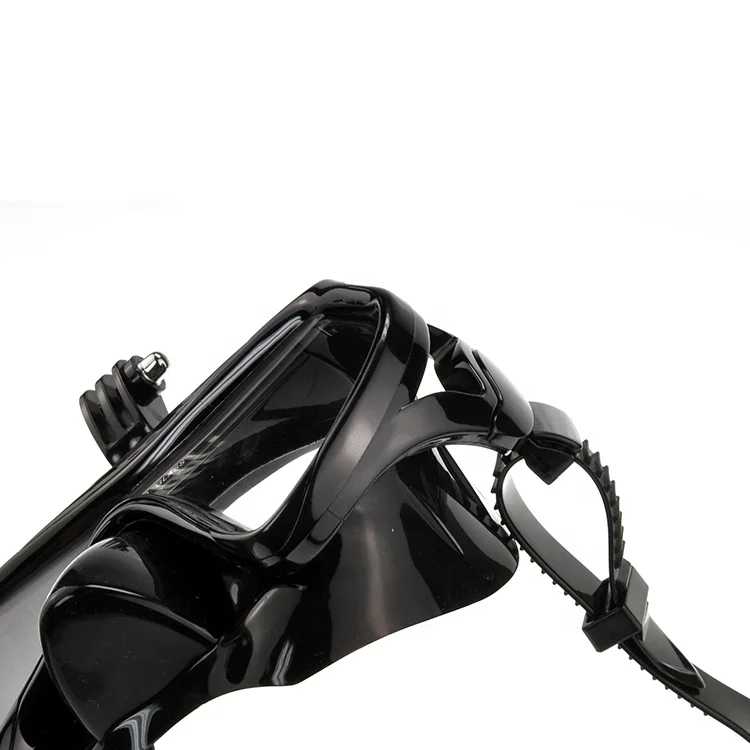Factory supply motion camera mount free diving big nose scuba mask