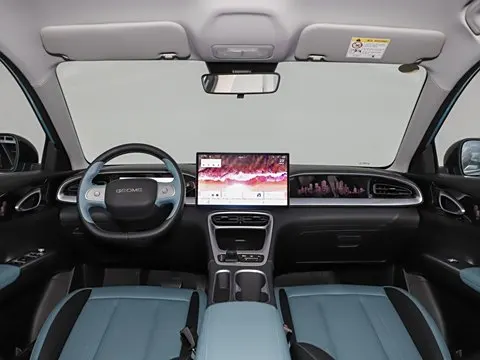 Geely Xingyuan Молодежный Мини-электромобиль с чистой электрической дальностью 310 км используется кожаными сиденьями левого руля и задней камерой