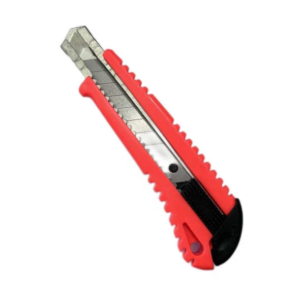 Office 18mm width single blade plastic box cutter art knife