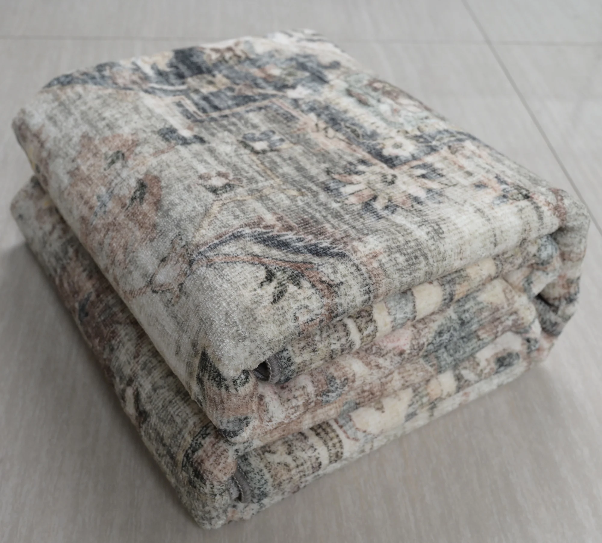 custom designed heat-transferring printed carpet soft machine washable foldable home decoration area rugs