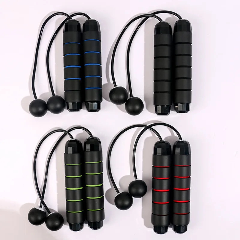  Low Moq Custom Logo Cuerda De Salto Kids Adjustable Weighted Skip Rope Cordless Jump