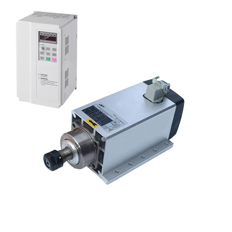 0.8kw 1.5kw 2kw 2.2kw 3kw 4.5kw 6kw 7.5kw 9kw High Speed CNC Router Water Cooling Spindle Air Cooling Spindle Motor