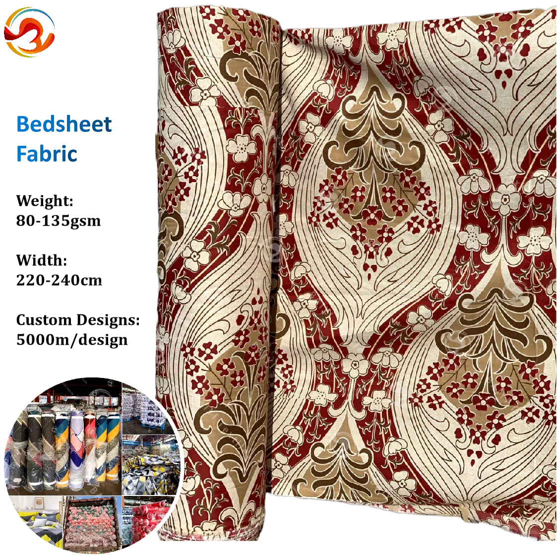 china factory wholesale fabric in rolls lower price hard to tear flower design satisfy Indian African market prints fabrics