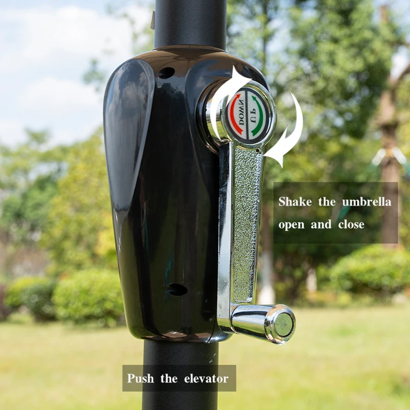 2.7M Waterproof Outdoor Garden Patio Umbrella Sombrillas De Sol Market Umbrella Parasols With Base