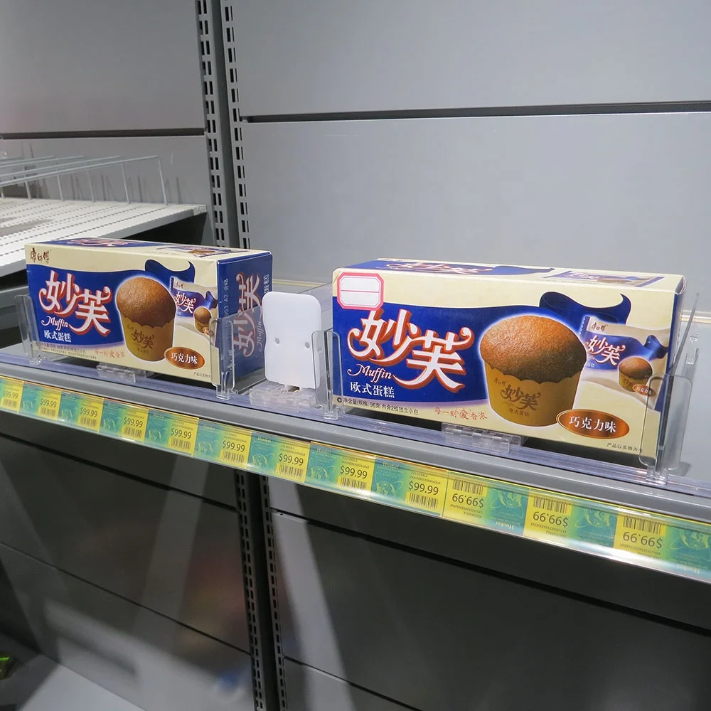 Супермаркет смарт-толкатель дисплея продукта система толкателя