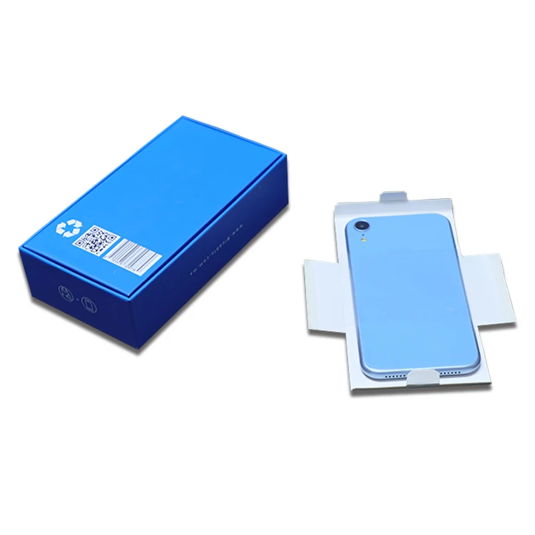 Custom Print Phone Gift Boxes Plain Paper Box For Iphone 5S Phone 16Gb Box With Logo