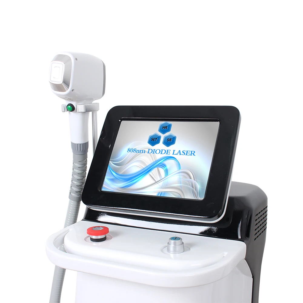 Professional Depilation Medical Equipment 3 Wave 755Nm 808Nm 1064Nm Diode Laser For Hair Depilator Machine