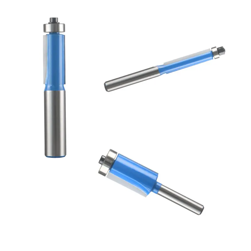 Flush Trim Router Bits Milling Cutter CNC Router Bits for Wood Solid Carbide End Mills Sharp and Wear Resistant